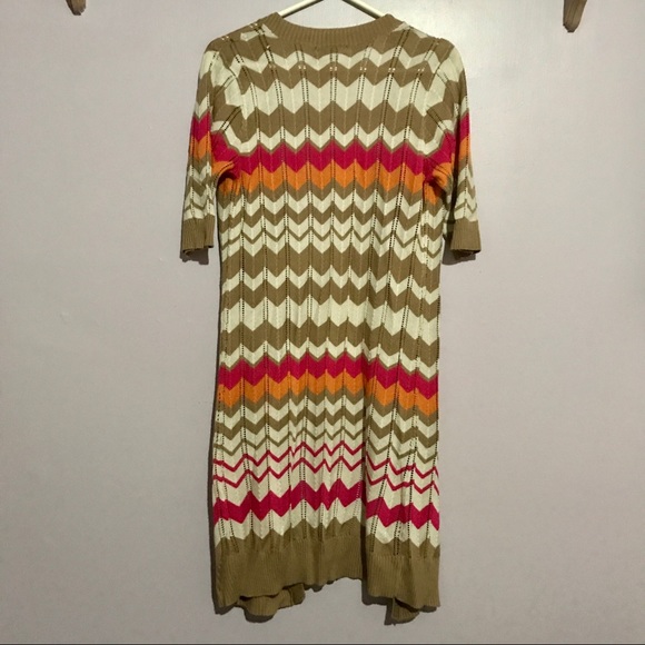 Limited Short Sleeve Sweater Duster - Picture 2 of 2